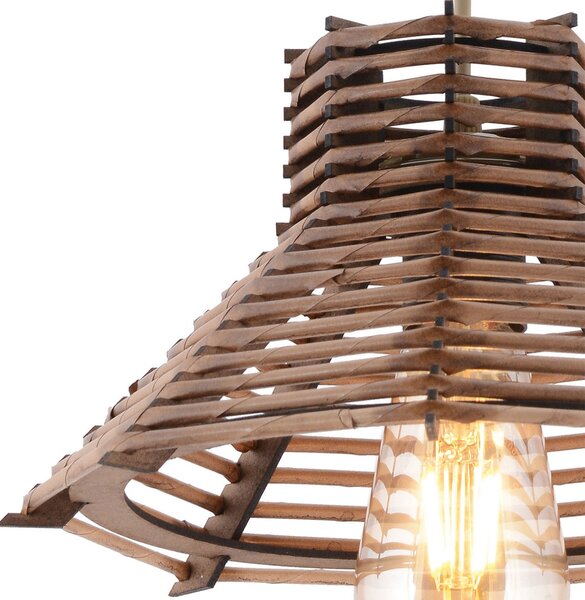 Φωτιστικό Οροφής Μονόφωτο A-G Hope 390FLH2277 Brown