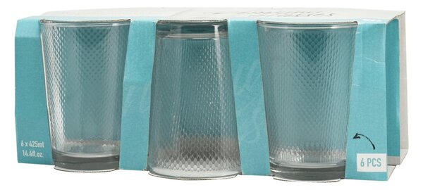 Ποτήρια Νερού 280ml (Σετ 6τμχ) K-M YE6000770