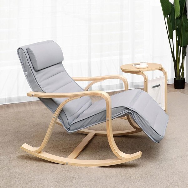 Κουνιστή Πολυθρόνα Relax (67x125x91) Songmics LYY41G