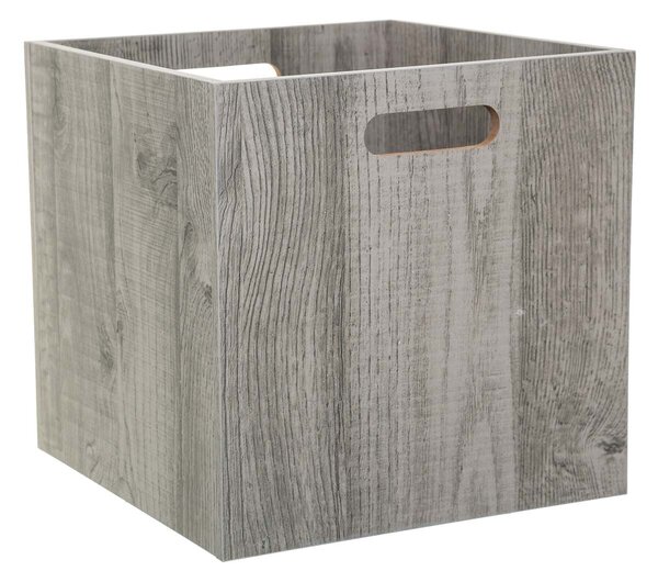 Κουτί Αποθήκευσης (31x31x31) F-V Wooden Grey 160403A