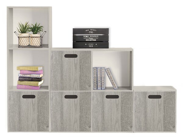 Κουτί Αποθήκευσης (31x31x31) F-V Wooden Grey 160403A