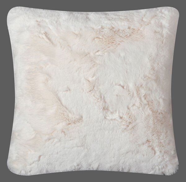 Διακοσμητικό Μαξιλάρι Γούνινο (45x45) Silk Fashion Rabbit Fur Ivory