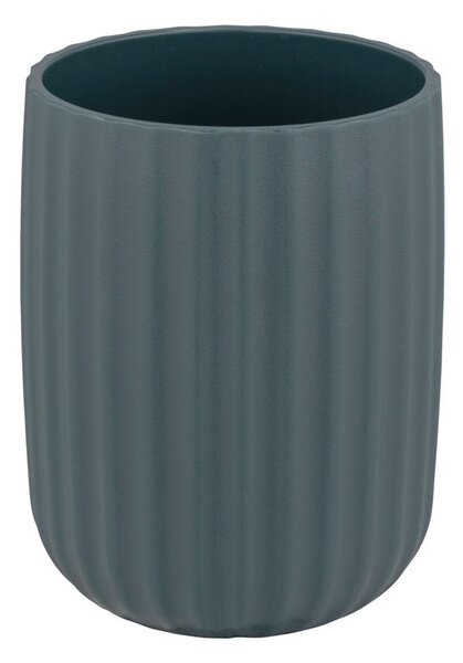 Ποτηροθήκη Μπάνιου (Φ7.5x10) Wenko Agropoli Dark Green 25163100
