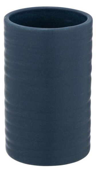 Ποτηροθήκη Μπάνιου (Φ6.5x10.5) Wenko Mila Dark Blue 25711100