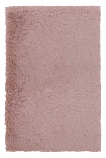 Χαλί Γούνινο (135x190) Βιοκαρπέτ Krolik R07 Pink