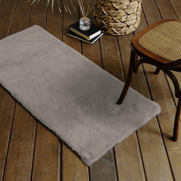 Χαλί Διαδρόμου Γούνινο (60x130) Nima Lounge Cigar Beige