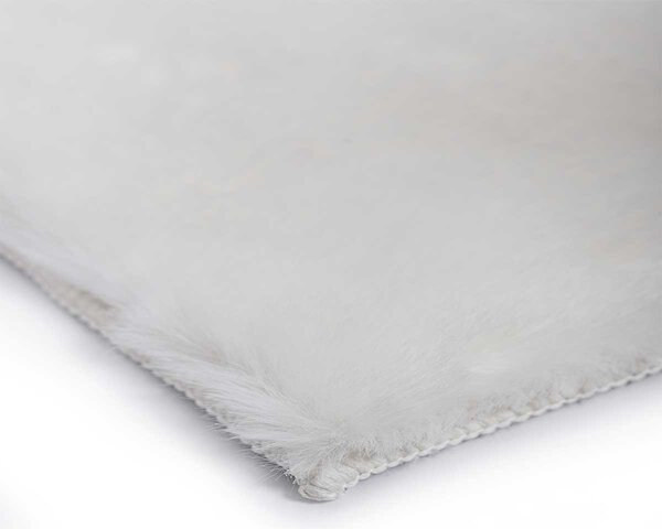 Χαλί Γούνινο (100x160) Βιοκαρπέτ Krolik R16 Natural