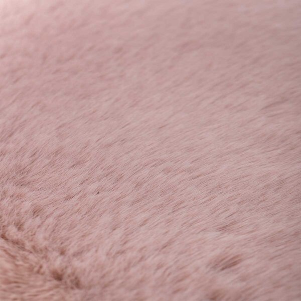 Χαλί Γούνινο (135x190) Βιοκαρπέτ Krolik R07 Pink