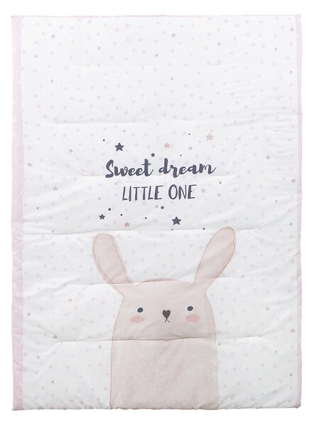 Κουβερλί Κούνιας (100x140) 2 Όψεων Nima Lovely Bunny
