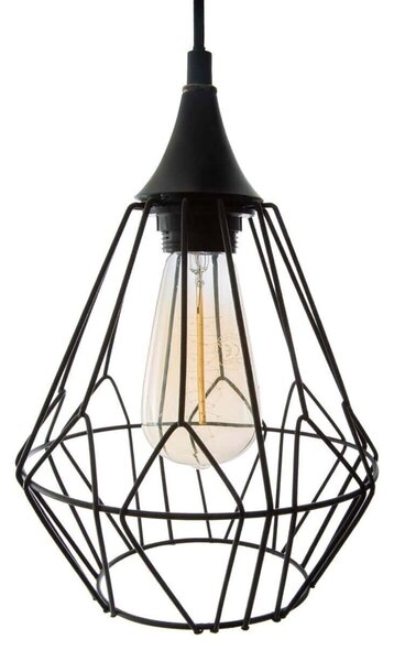 Φωτιστικό Οροφής Τρίφωτο A-S Kaore Black 161602