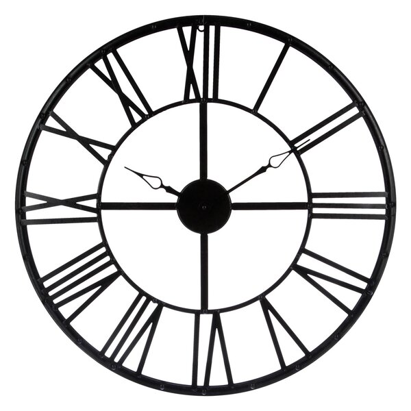 Ρολόι Τοίχου (Φ70) Αθόρυβο A-S Vintage Black 102222C