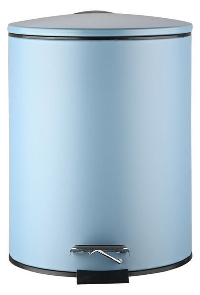 Κάδος Απορριμμάτων Μπάνιου (Φ20x28) Homely 5lt Classic Blue Matt 02-3777