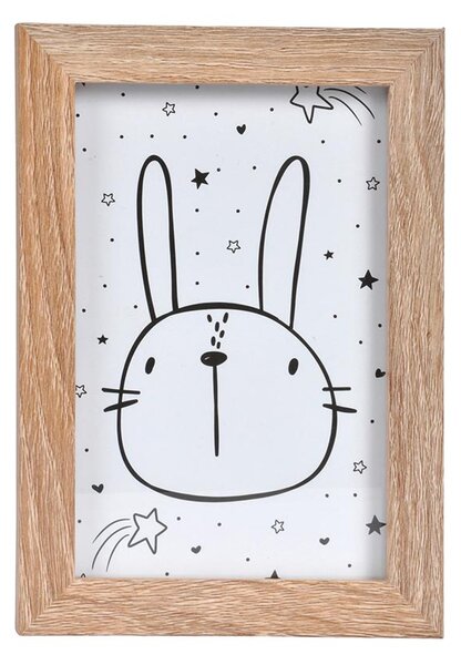 Παιδικό Καδράκι/Κορνίζα L-C Wild Kids Bunny Face 6CAD070