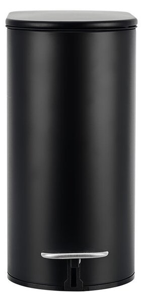 Κάδος Απορριμμάτων Μπάνιου (14x28x31) Estia 5lt Slim Black Matt 02-5566