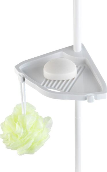 Γωνιακή Ραφιέρα Μπάνιου Τηλεσκοπική Wenko Easy White 3208010100
