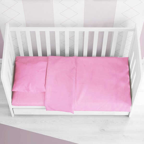 Σεντόνια Μονά (Σετ 3τμχ) Dimcol Solid Fuchsia 499