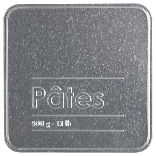 Δοχείο Για Ζυμαρικά 500gr (Φ10.7x18.4) F-V Embossed Black 136306