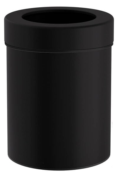 Καλάθι Απορριμμάτων (Φ21x28) Pam & Co 5lt 2128 Black Matt