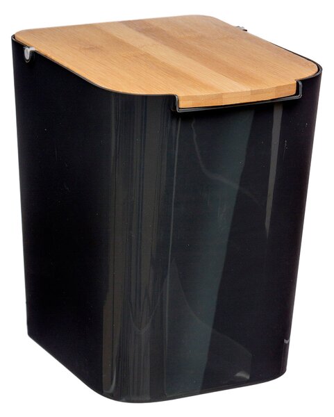 Καλάθι Απορριμμάτων (22.4x18.3x24.4) F-V 5lt Natureo Black 155924C