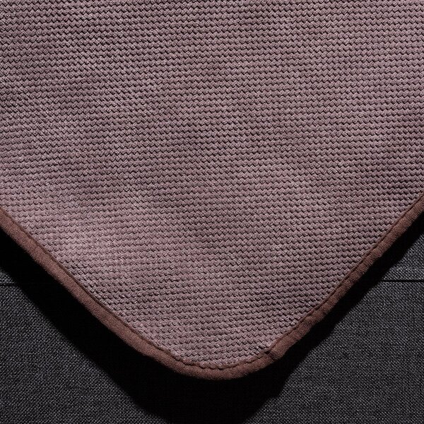 Ριχτάρι Καναπέ Διθέσιου (180x250) Silk Fashion 1715 Choco