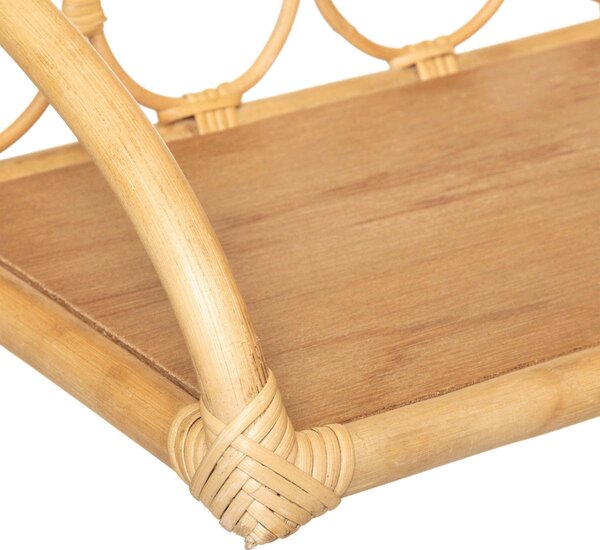Ράφι Τοίχου (57x23x24) A-S Jolie Liberty Rattan 174093