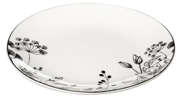 Πιάτο Φρούτου (Φ20) S-D White Floral 154846