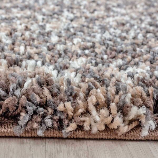 Χαλιά Κρεβατοκάμαρας (Σετ 3τμχ) Spitishop Lanudo 4500A Taupe