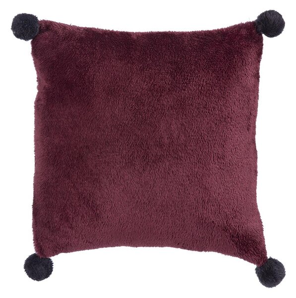 Διακοσμητικό Μαξιλάρι Fleece (50x50) Nef-Nef Homeware Miaris Rouge