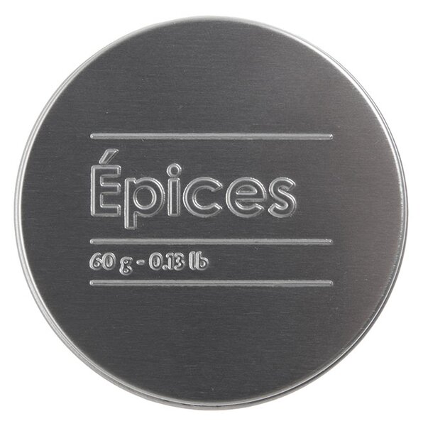 Βαζάκι Μπαχαρικών 60gr F-V Spice Box Black 136301