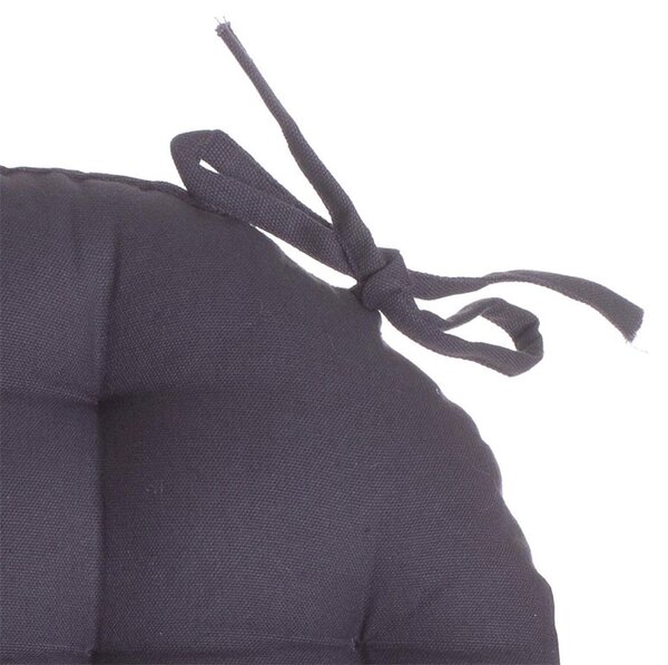 Μαξιλάρι Καρέκλας (Φ38) A-S Round Chairpad Dark Grey 131649L