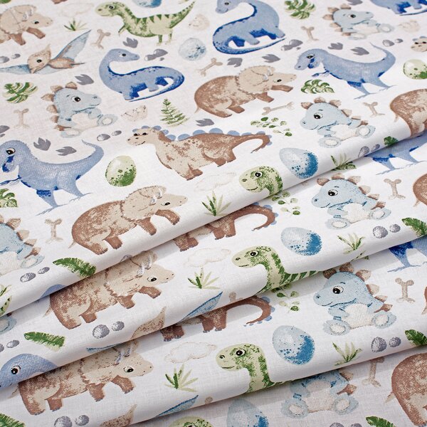 Πάπλωμα Μονό (160x240) Dimcol 517 Dinosaur Blue