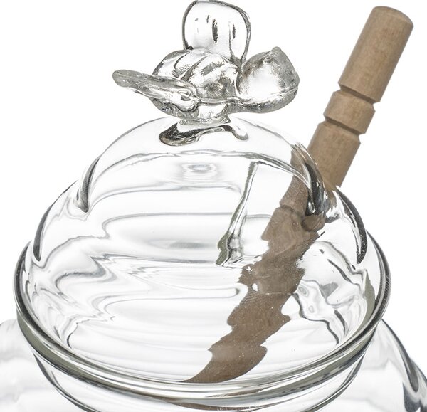 Μελιέρα Με Κουτάλι 400ml F-V Honey Jar 160613