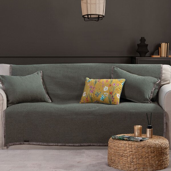 Ριχτάρι Καναπέ Διθέσιου 2 Όψεων (180x250) Nef-Nef Homeware Tanger New F.Green/Ecru