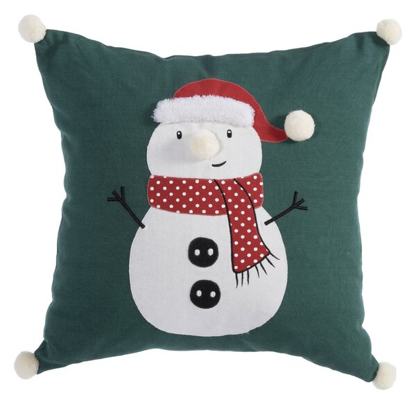 Χριστουγεννιάτικο Μαξιλάρι (45x45) Nef-Nef Homeware Happy Snowman