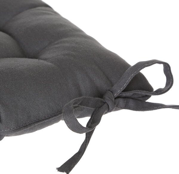 Μαξιλάρι Καρέκλας (38x38) A-S Cot Dark Grey 103851L