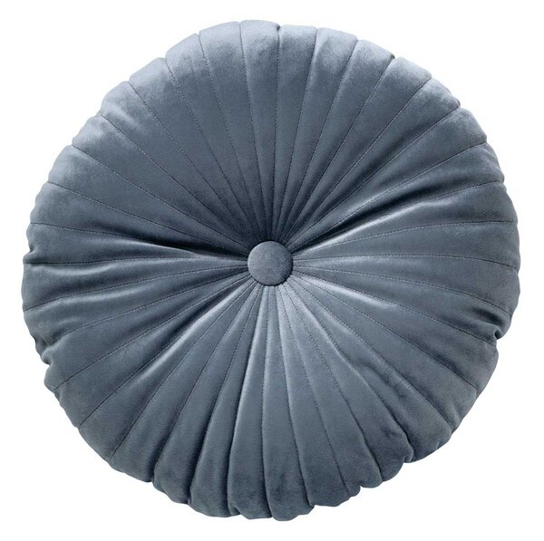 Διακοσμητικό Μαξιλάρι Βελουτέ (Φ38) Das Home Cushions 0270 D.Grey