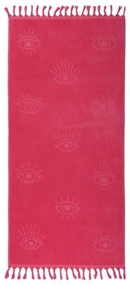 Πετσέτα Θαλάσσης - Παρεό (90x170) Nef-Nef Homeware Eyes On Me Fuchsia