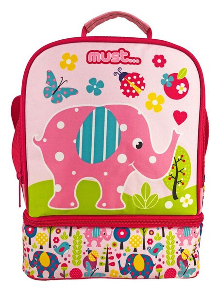 Ισοθερμική Τσάντα Φαγητού (22x16x28) Must Cute Elephant 585597