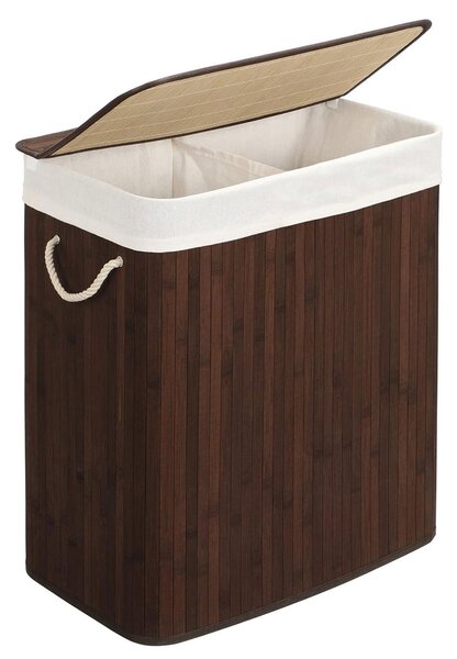Καλάθι Απλύτων 2 Θέσεων (51.5x31.5x61.5) Songmics LCB72Z