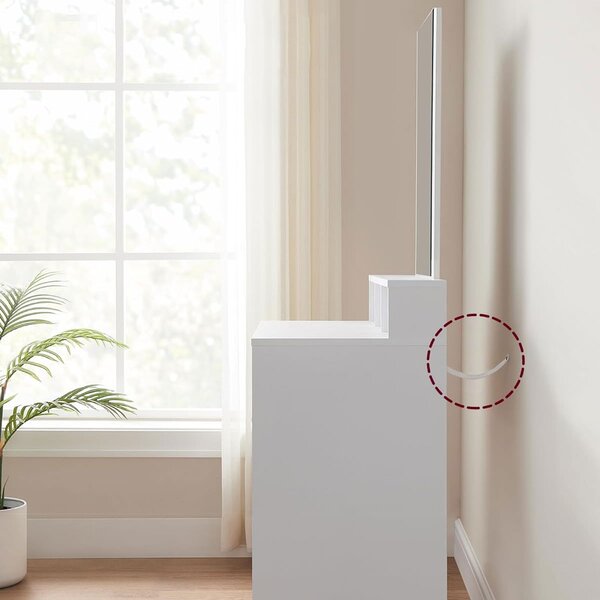 Μπουντουάρ Με Καθρέφτη (100x40x140) Vasagle RDT163W01