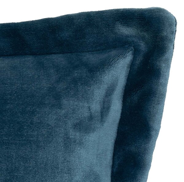 Διακοσμητικό Μαξιλάρι Βελουτέ (53x53) A-S Cuddly Bleu Egeen 204412A