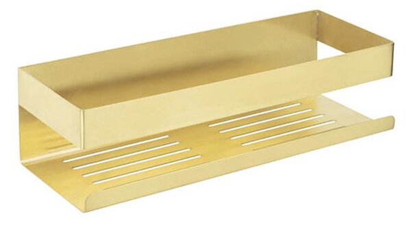 Ραφιέρα Μπάνιου (30x10.5x8) Wenko Genova Gold Matt 25670100