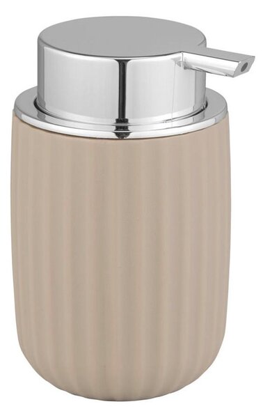 Dispenser Μπάνιου 250ml (Φ7.5x12.5) Wenko Agropoli Beige 25184100