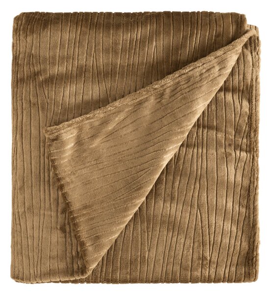 Διακοσμητικό Ριχτάρι Fleece/Κουβέρτα Καναπέ (130x180) Kentia Versus Kameron 31 Brown