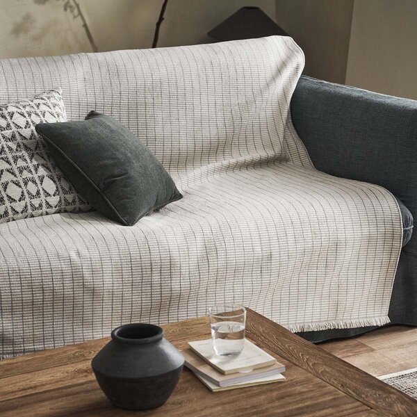 Ριχτάρι Καναπέ Διθέσιου (180x250) Gofis Home Thyra Beige/Grey 273/05