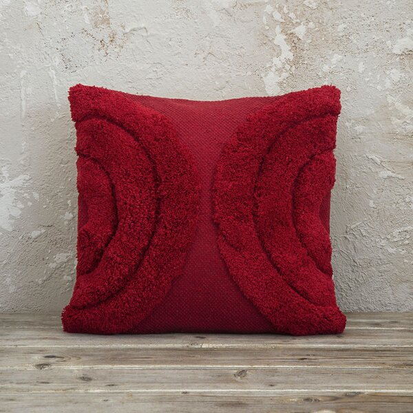 Διακοσμητικό Μαξιλάρι (45x45) Nima Deco Hanna Red