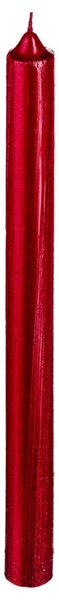 Κεριά Για Κηροπήγιο 25εκ. (Σετ 4τμχ) A-S Glitter Tap Red 129849RG