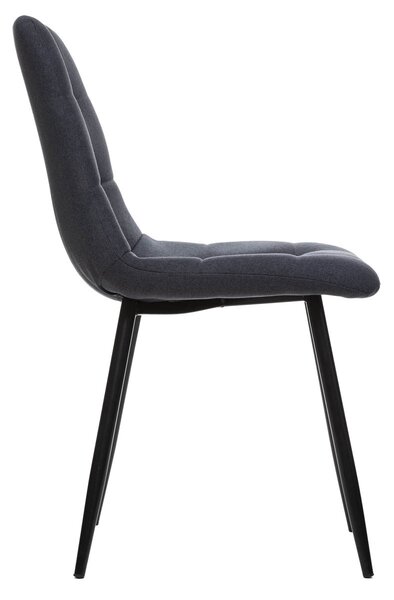 Καρέκλα Τραπεζαρίας (44x55x83.5) A-S Sirac Dark Grey 184905B