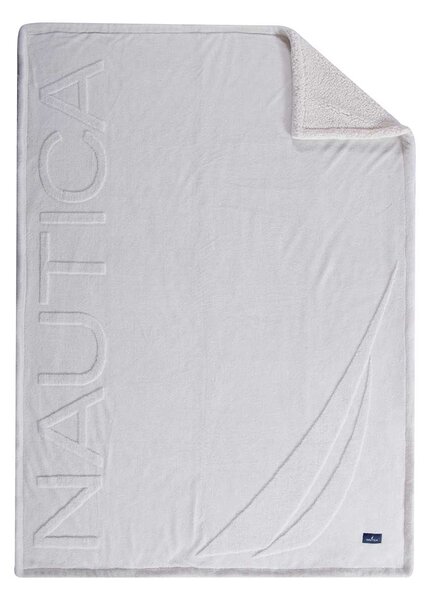 Κουβέρτα Καναπέ Fleece (130x180) Nautica By Nef-Nef Homeware Nau Coast Ecru