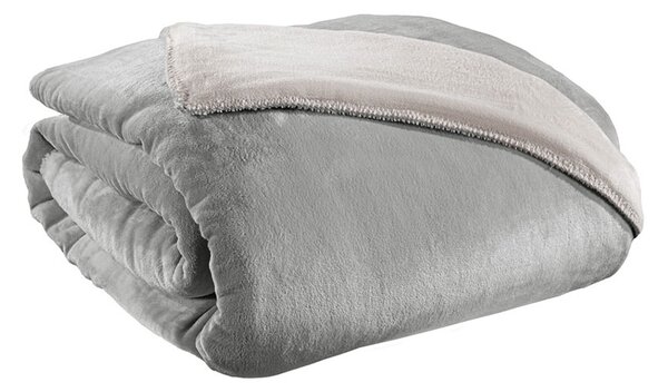 Κουβέρτα Fleece King Size (240x250) + Διακοσμητική Μαξιλαροθήκη (Σετ) Guy Laroche Velvet Vison